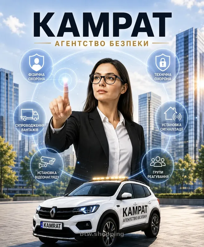 Охорона заходів та концертів Кривий Ріг Камрат - btw.shopping