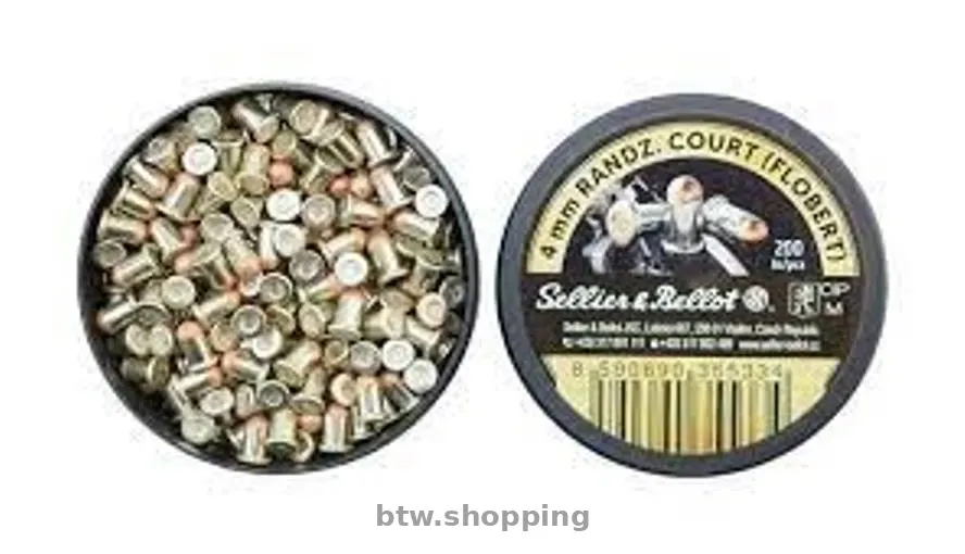 Патроны Флобера калибр 4мм -Sellier&Bellot (Чехия) 200шт - btw.shopping
