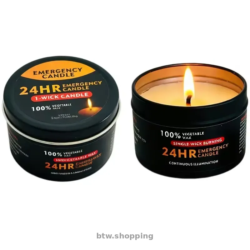Аварийная свеча – 24 часа горения без дыма и запаха - btw.shopping
