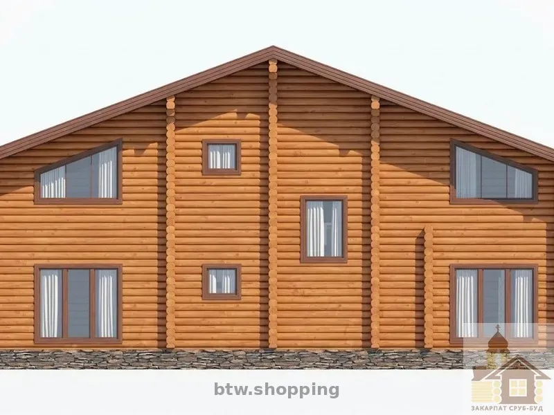 Проєкт Альпійська казка: зруб під ключ - btw.shopping