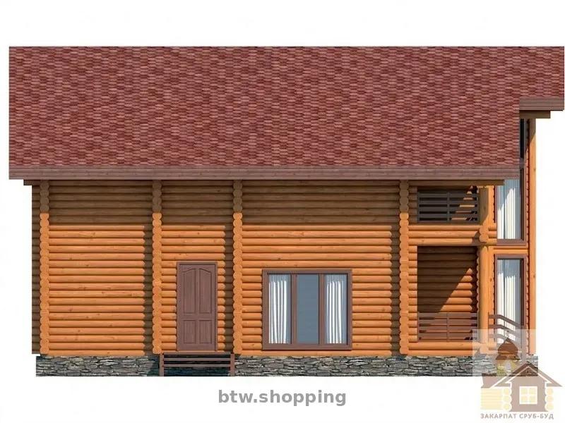 Проєкт Альпійська казка: зруб під ключ - btw.shopping