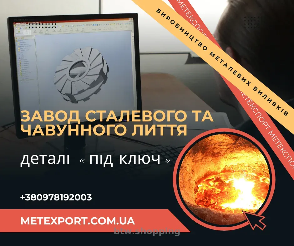 Якісне лиття деталей - btw.shopping