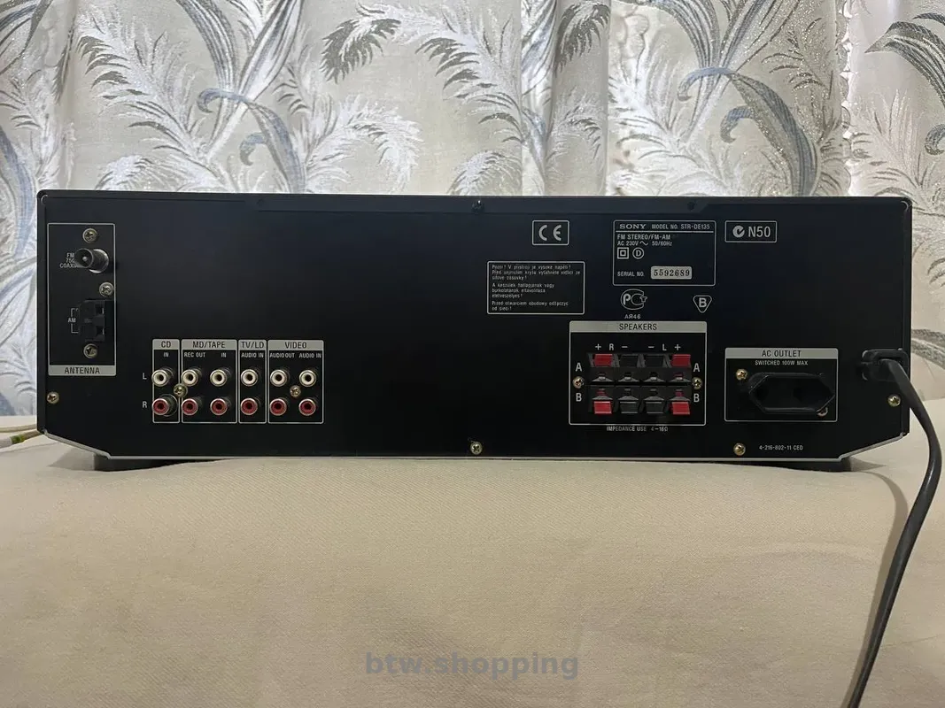 Продається класичний стереоресивер Sony STR-DE135 (Hi-Fi) - btw.shopping