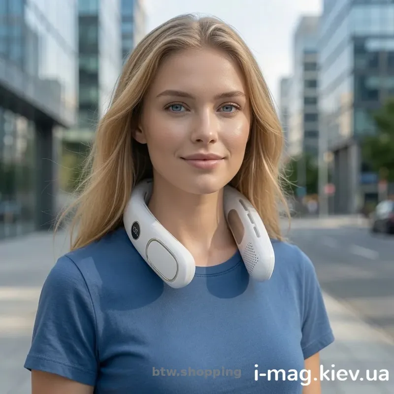 Персональний шийний охолоджувая - Забудьте про спеку в місті - btw.shopping