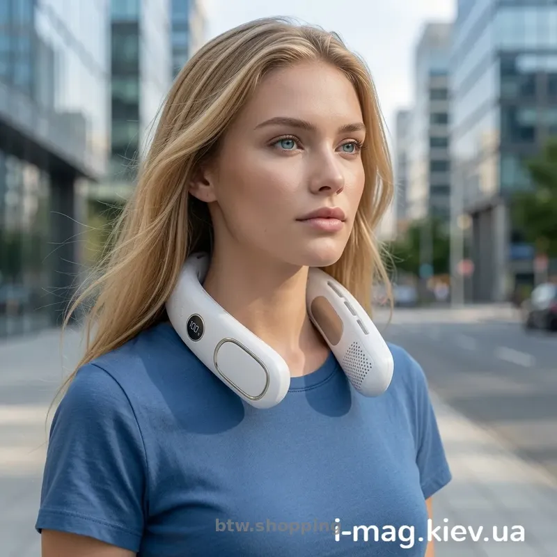 Персональний шийний охолоджувая - Забудьте про спеку в місті - btw.shopping